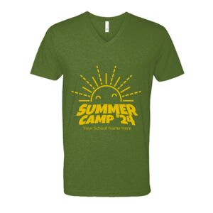 Next Level Fitted CVC V-Neck Tee Thumbnail