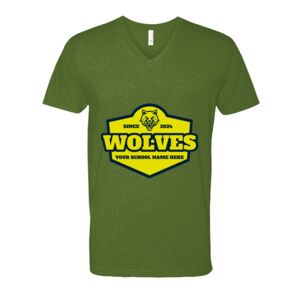 Next Level Fitted CVC V-Neck Tee Thumbnail