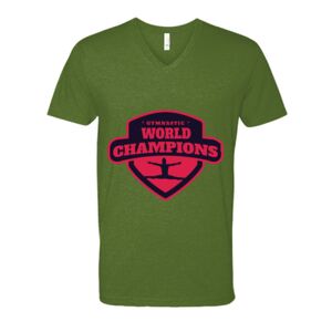 Next Level Fitted CVC V-Neck Tee Thumbnail