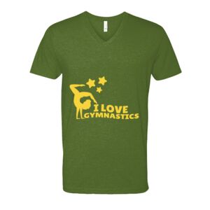 Next Level Fitted CVC V-Neck Tee Thumbnail