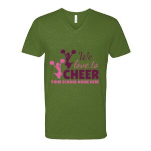 Next Level Fitted CVC V-Neck Tee Thumbnail