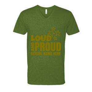 Next Level Fitted CVC V-Neck Tee Thumbnail