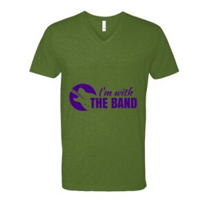 Next Level Fitted CVC V-Neck Tee Thumbnail