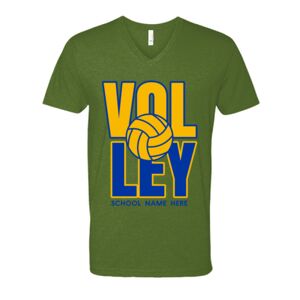 Next Level Fitted CVC V-Neck Tee Thumbnail