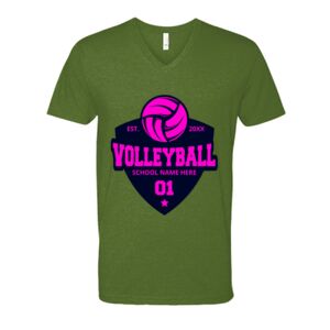 Next Level Fitted CVC V-Neck Tee Thumbnail