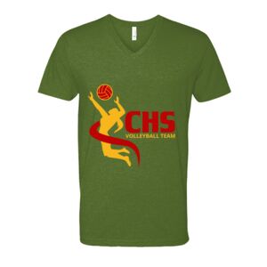 Next Level Fitted CVC V-Neck Tee Thumbnail