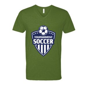 Next Level Fitted CVC V-Neck Tee Thumbnail