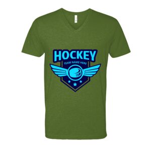 Next Level Fitted CVC V-Neck Tee Thumbnail