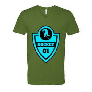 Next Level Fitted CVC V-Neck Tee Thumbnail