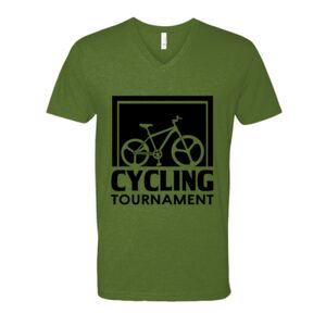Next Level Fitted CVC V-Neck Tee Thumbnail
