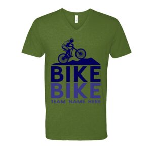 Next Level Fitted CVC V-Neck Tee Thumbnail