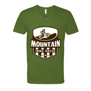 Next Level Fitted CVC V-Neck Tee Thumbnail