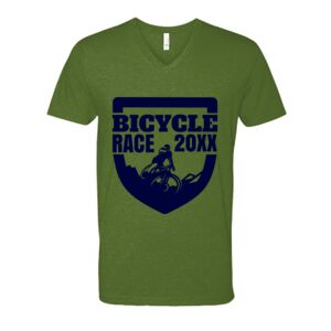 Next Level Fitted CVC V-Neck Tee Thumbnail