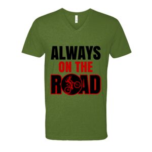 Next Level Fitted CVC V-Neck Tee Thumbnail