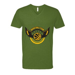 Next Level Fitted CVC V-Neck Tee Thumbnail