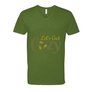 Next Level Fitted CVC V-Neck Tee Thumbnail