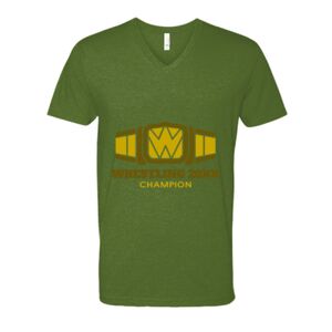 Next Level Fitted CVC V-Neck Tee Thumbnail