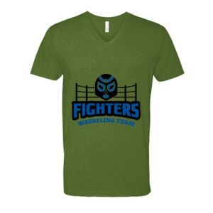 Next Level Fitted CVC V-Neck Tee Thumbnail