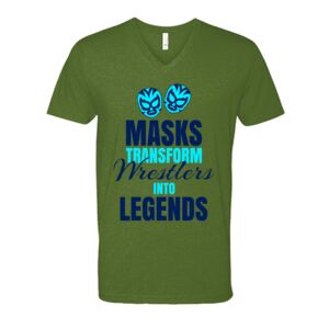 Next Level Fitted CVC V-Neck Tee Thumbnail