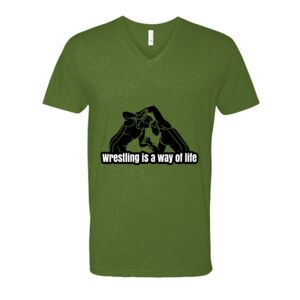Next Level Fitted CVC V-Neck Tee Thumbnail