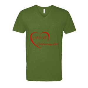 Next Level Fitted CVC V-Neck Tee Thumbnail