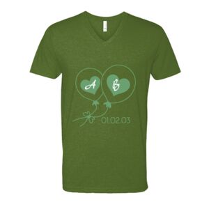 Next Level Fitted CVC V-Neck Tee Thumbnail