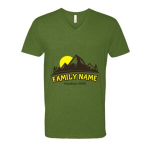 Next Level Fitted CVC V-Neck Tee Thumbnail