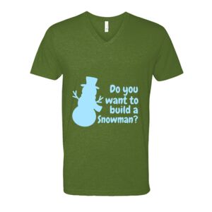 Next Level Fitted CVC V-Neck Tee Thumbnail