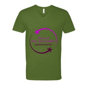 Next Level Fitted CVC V-Neck Tee Thumbnail
