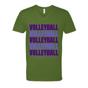 Next Level Fitted CVC V-Neck Tee Thumbnail