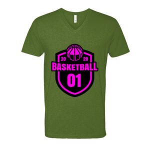 Next Level Fitted CVC V-Neck Tee Thumbnail