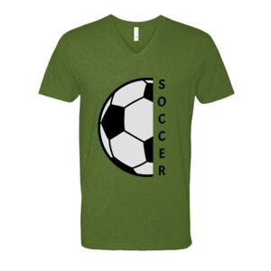 Next Level Fitted CVC V-Neck Tee Thumbnail