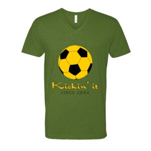 Next Level Fitted CVC V-Neck Tee Thumbnail