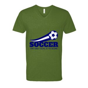 Next Level Fitted CVC V-Neck Tee Thumbnail