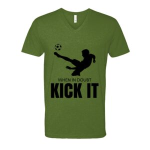 Next Level Fitted CVC V-Neck Tee Thumbnail