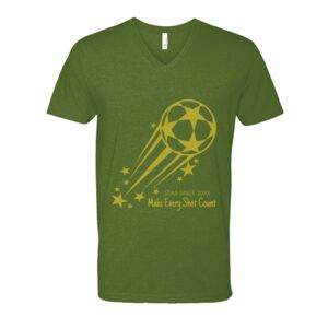 Next Level Fitted CVC V-Neck Tee Thumbnail