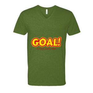 Next Level Fitted CVC V-Neck Tee Thumbnail