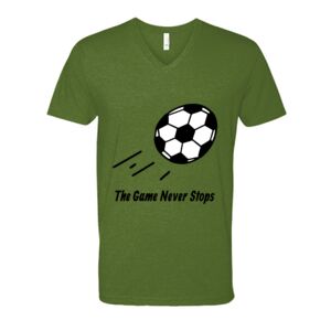 Next Level Fitted CVC V-Neck Tee Thumbnail
