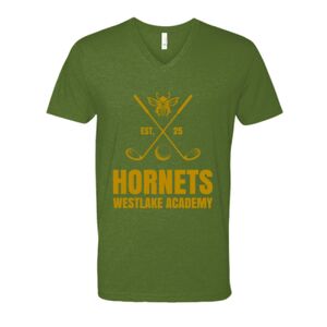 Next Level Fitted CVC V-Neck Tee Thumbnail