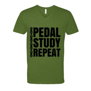 Next Level Fitted CVC V-Neck Tee Thumbnail
