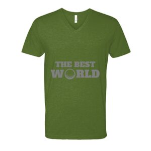 Next Level Fitted CVC V-Neck Tee Thumbnail