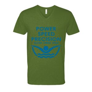 Next Level Fitted CVC V-Neck Tee Thumbnail