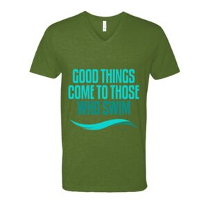 Next Level Fitted CVC V-Neck Tee Thumbnail