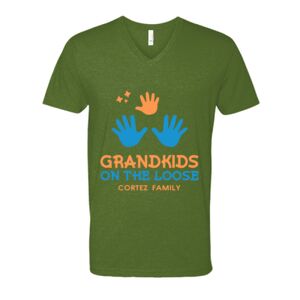 Next Level Fitted CVC V-Neck Tee Thumbnail