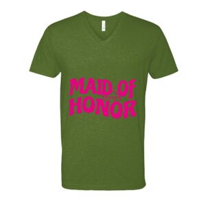 Next Level Fitted CVC V-Neck Tee Thumbnail