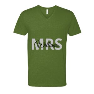 Next Level Fitted CVC V-Neck Tee Thumbnail