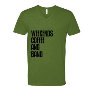 Next Level Fitted CVC V-Neck Tee Thumbnail