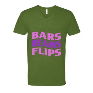 Next Level Fitted CVC V-Neck Tee Thumbnail