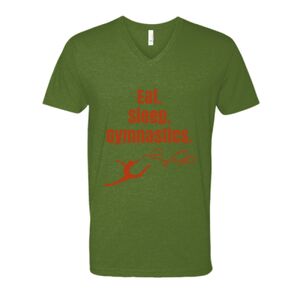 Next Level Fitted CVC V-Neck Tee Thumbnail