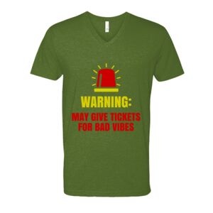 Next Level Fitted CVC V-Neck Tee Thumbnail